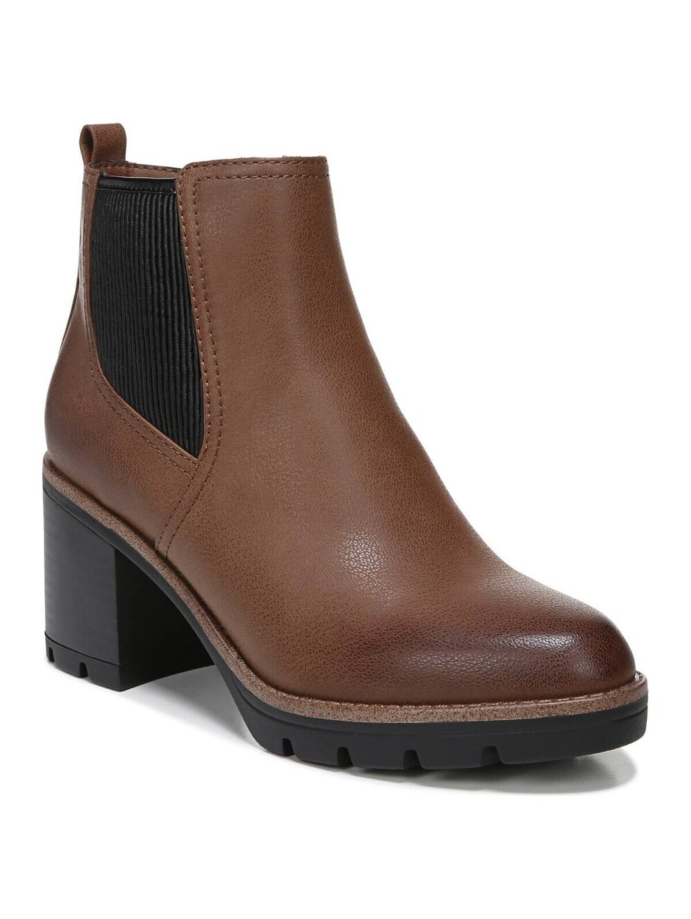 185$ Naturalizer Verney Waterproof Lug Sole Booties Size 8.5 US Truffle Taupe